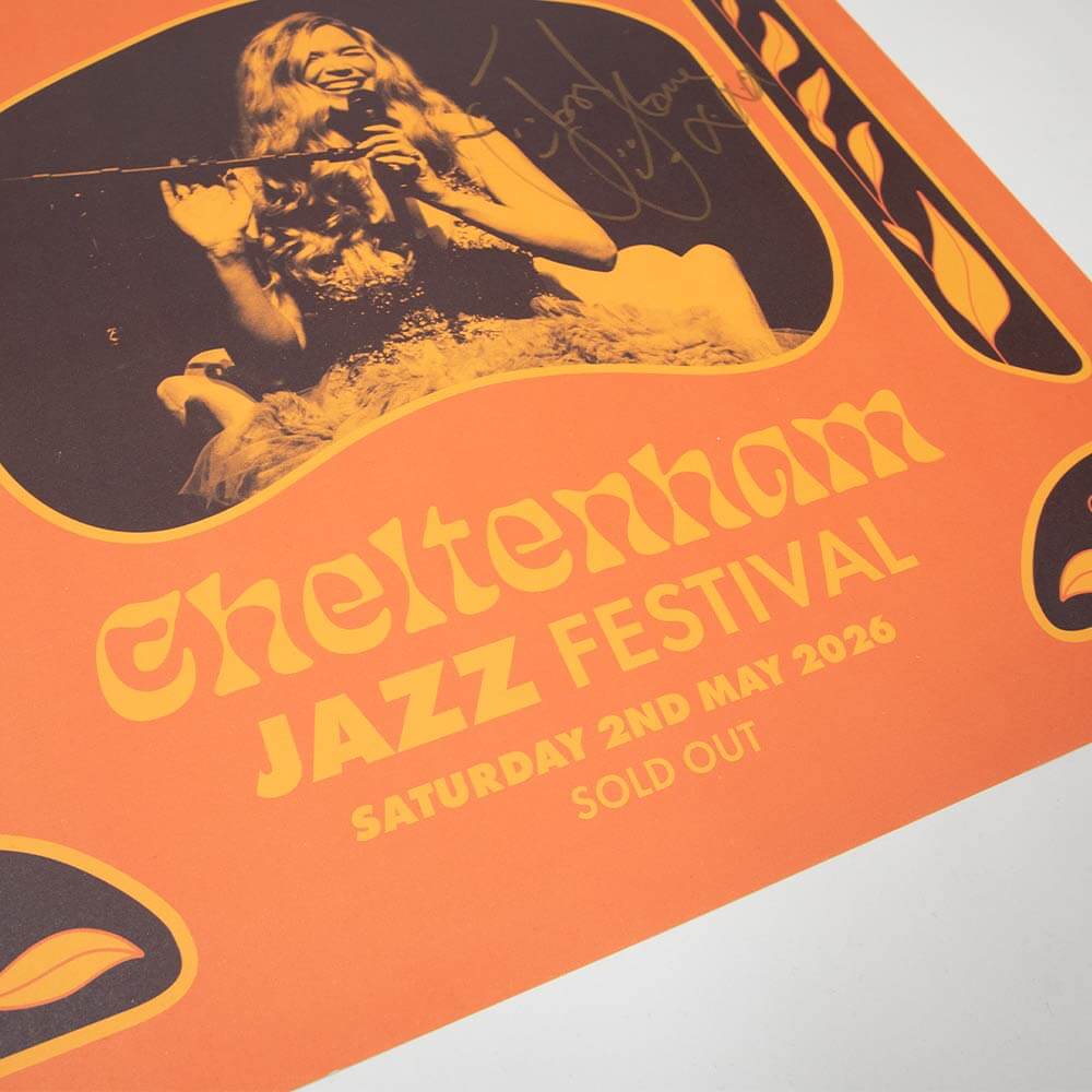 Signed Cheltenham Jazz Festival Poster - A2