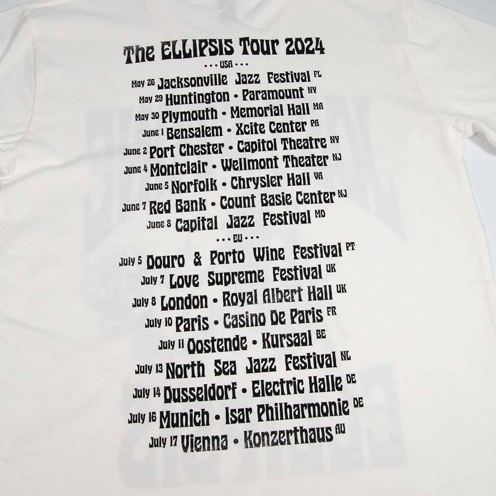 Ellipsis Tour 24 T-Shirt - White