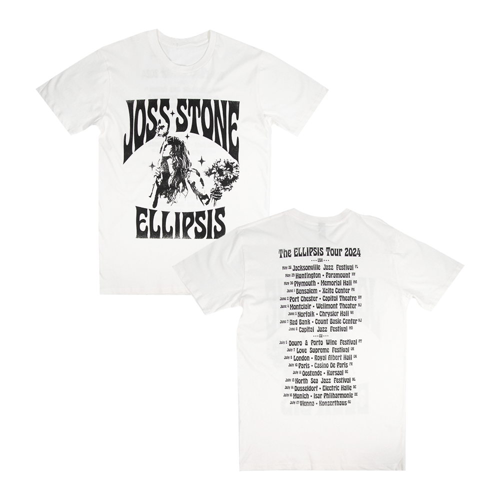 Ellipsis Tour 24 T-Shirt - White