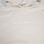 Less Is More Hoodie - Ecru