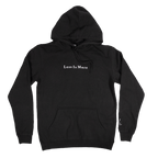 Less Is More Hoodie - Coal