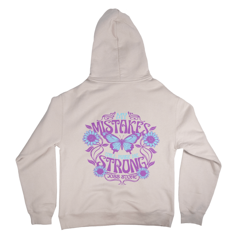 My Mistakes Hoodie - Faded Bone