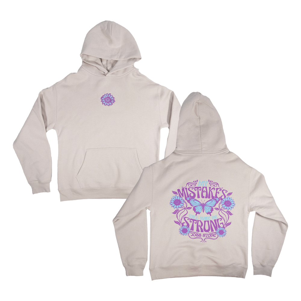 My Mistakes Hoodie - Faded Bone