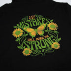 My Mistakes Hoodie - Black