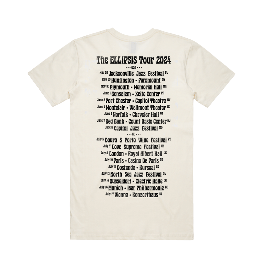 Ellipsis Tour 24 T-Shirt - Natural