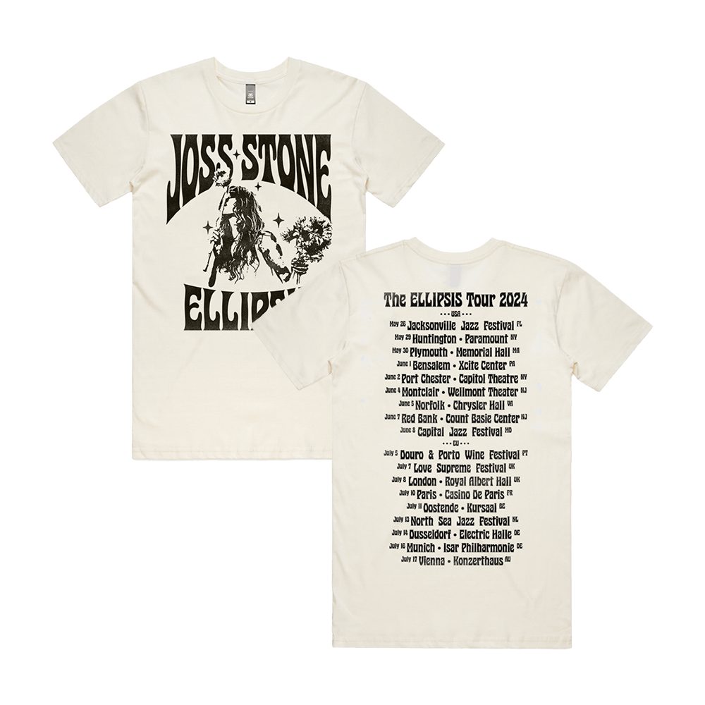Ellipsis Tour 24 T-Shirt - Natural