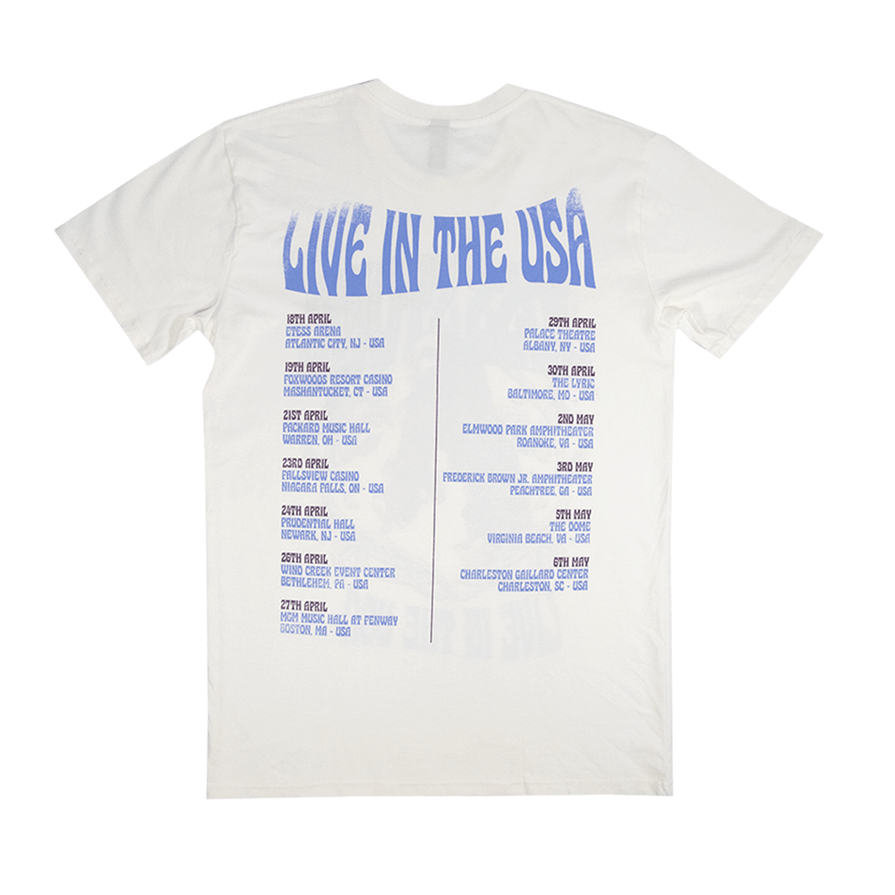 Live in the USA T-Shirt - Natural