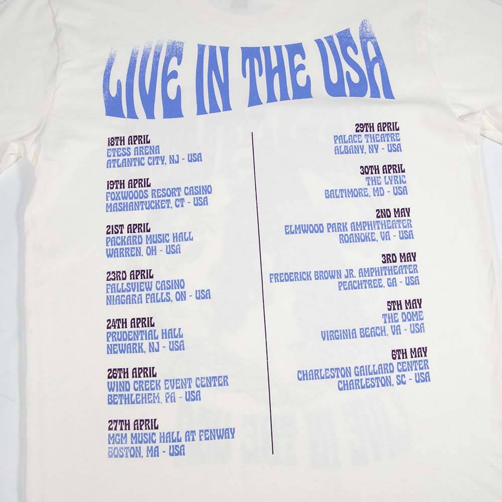 Live in the USA T-Shirt - Natural