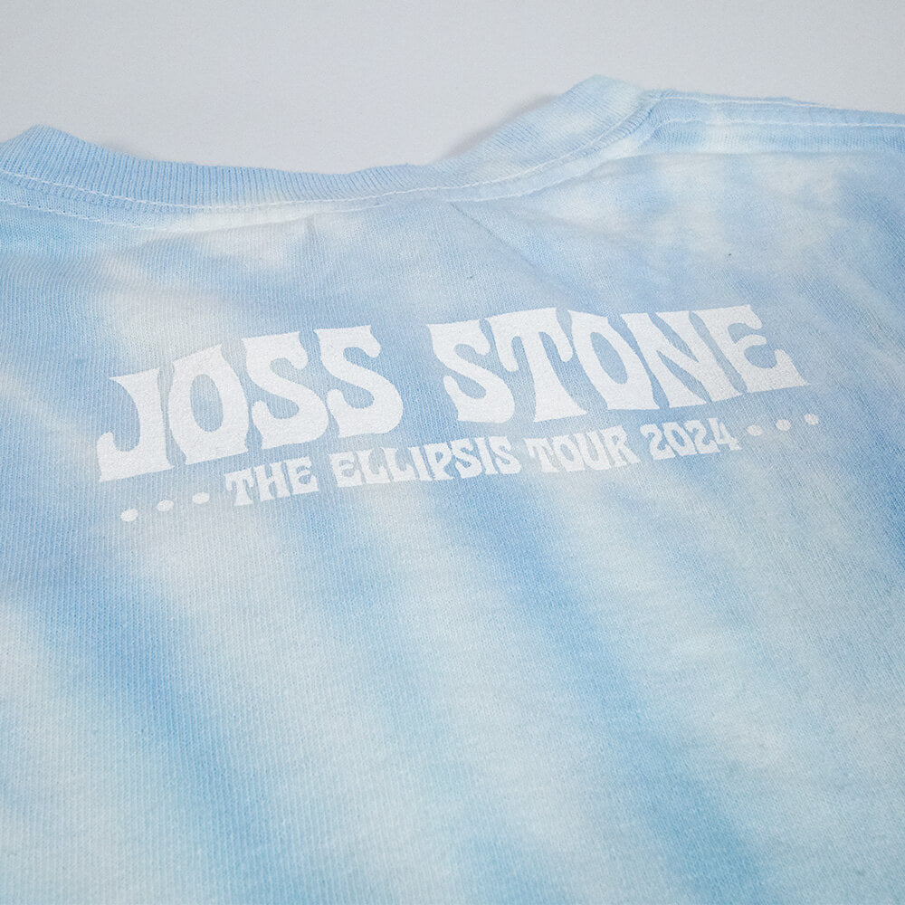 Ellipsis Tie Dye Tee - Blue