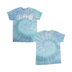 Ellipsis Tie Dye Tee - Blue